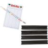MindWare Qwirkle Bonus Pack, Board Game Expansion Accessories for 2-4 Players Ages 6+, Includes Tile Racks, Scoring Pad, and Pencil
