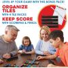 MindWare Qwirkle Bonus Pack, Board Game Expansion Accessories for 2-4 Players Ages 6+, Includes Tile Racks, Scoring Pad, and Pencil