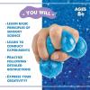 MindWare Science Academy Squishy Ball Science Kit – Kids & Teens Make 3 Squishy Ball Stress Toys with Our 20pc Set – Wild & Weird Experiments for Boys & Girls – Great Educational Gift