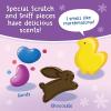 Peaceable Kingdom Easter Bunny Scratch and Sniff Jigsaw Puzzle, Scented Multi-Sensory Puzzle with Candy Aromas for Visual Recognition and Problem Solving, 76 Pieces for Kids Ages 5 and Up