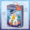 Peaceable Kingdom Shimmery Snowman Floor Puzzle – 40-Pc. Jumbo Puzzle is Over 3 Feet Tall – Fun at Home or in The Classroom for Kids Ages 3 & Up