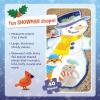 Peaceable Kingdom Shimmery Snowman Floor Puzzle – 40-Pc. Jumbo Puzzle is Over 3 Feet Tall – Fun at Home or in The Classroom for Kids Ages 3 & Up