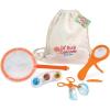 MindWare Lil’ Bug Catcher Tool Set – Bug Catcher Kit for Kids Ages 5 & Up – Includes Backpack, Net, Magnifying Glass, Magnifying Bug Viewer and Tweezers