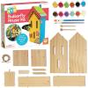 MindWare Make Your Own Butterfly House Kit – Butterfly Craft Kit for Kids Age 5 and Up