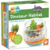 MindWare Make Your Own Dinosaur Habitat – Fun & usable DIY Dino Crafts for Boys, Girls & Teens – Make a Sand-Art Dinosaur Habitat with All Pieces Included – 12 pcs – Ages 6+