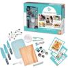 MindWare Playful Chef: Deluxe Charcuterie Kit Real Kids Cooking Set – 25 Kids Cooking Utensils Including Safe Knife Set, Charcuterie Board, Cutting Board – Ages 5+