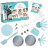 MindWare Playful Chef: Kids Cake Decorating Kit – Includes Pans, Reusable Pastry Bags, Stencils, Recipes amd More