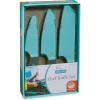 Playful Chef: Safety Knife Set for Kids – 3 Knives Plastic Blades with Serrated Edges – Safe for Little Hands, Ages 5 & up – Dishwasher Safe