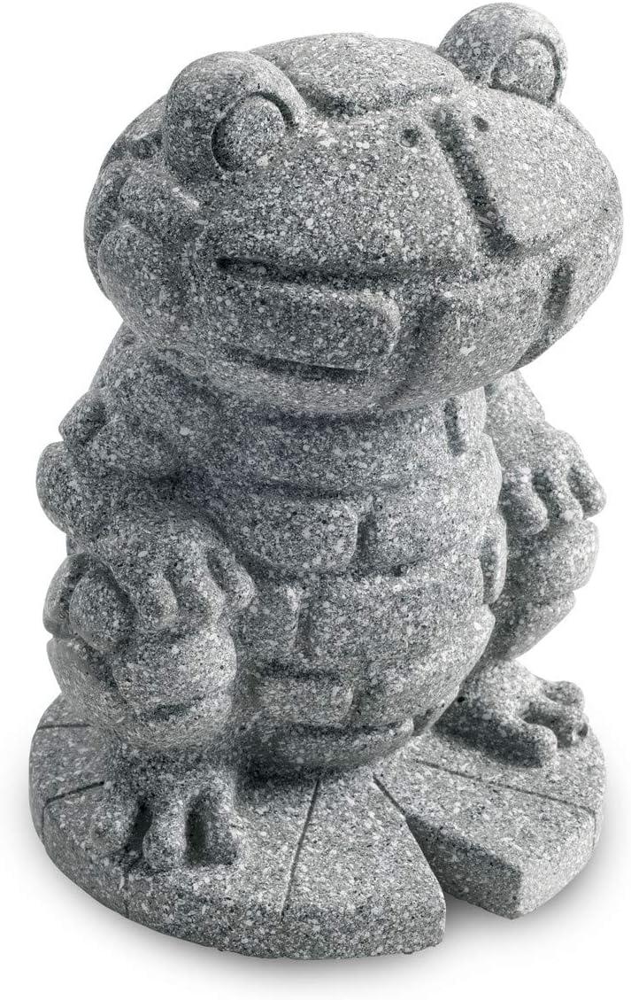 imageMindWare Paint Your Own Mosaic Frog Craft Kit Includes WeatherResistant Stone Frog Paint and Brush Ages 8 and Up