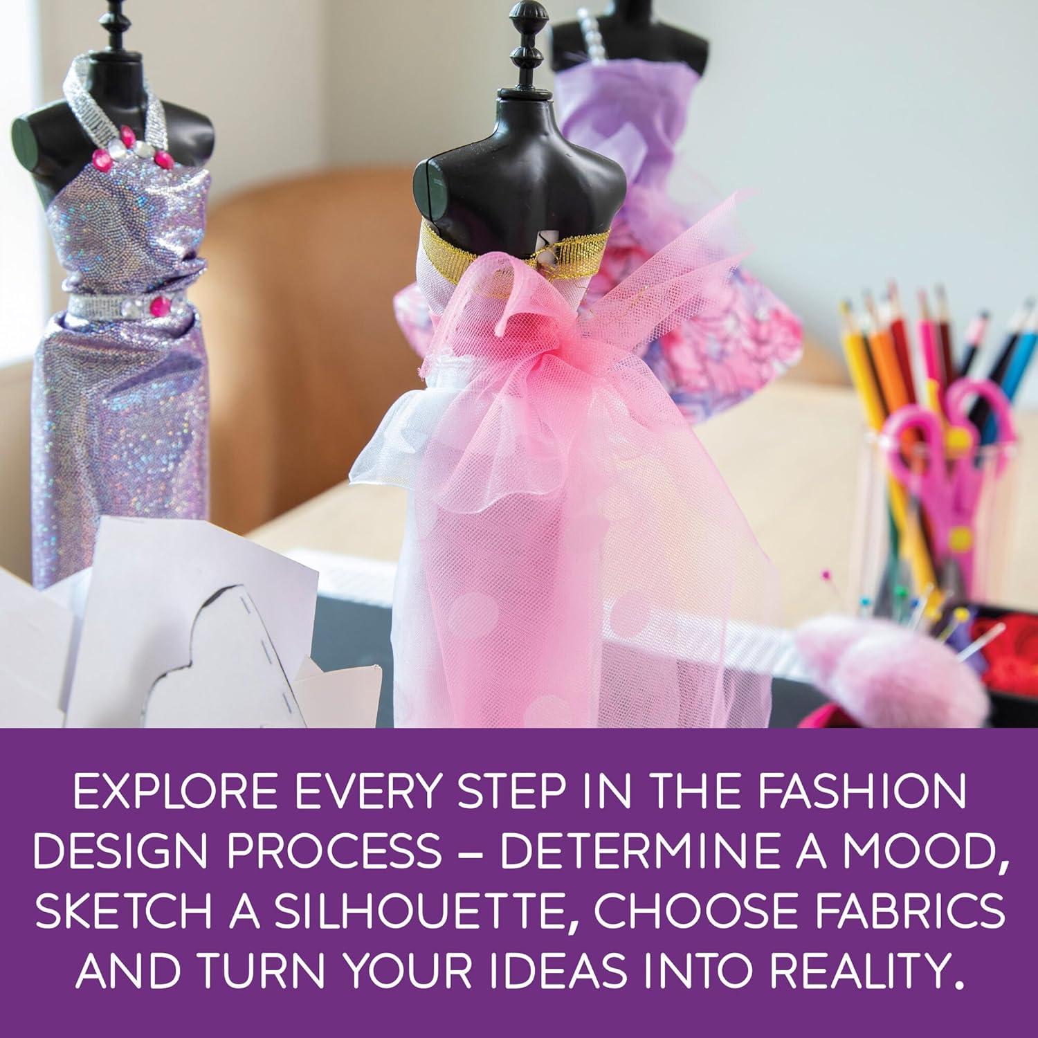 imageMindWare Run The Runway Fashion Design Kit for 8 Year Olds and Up