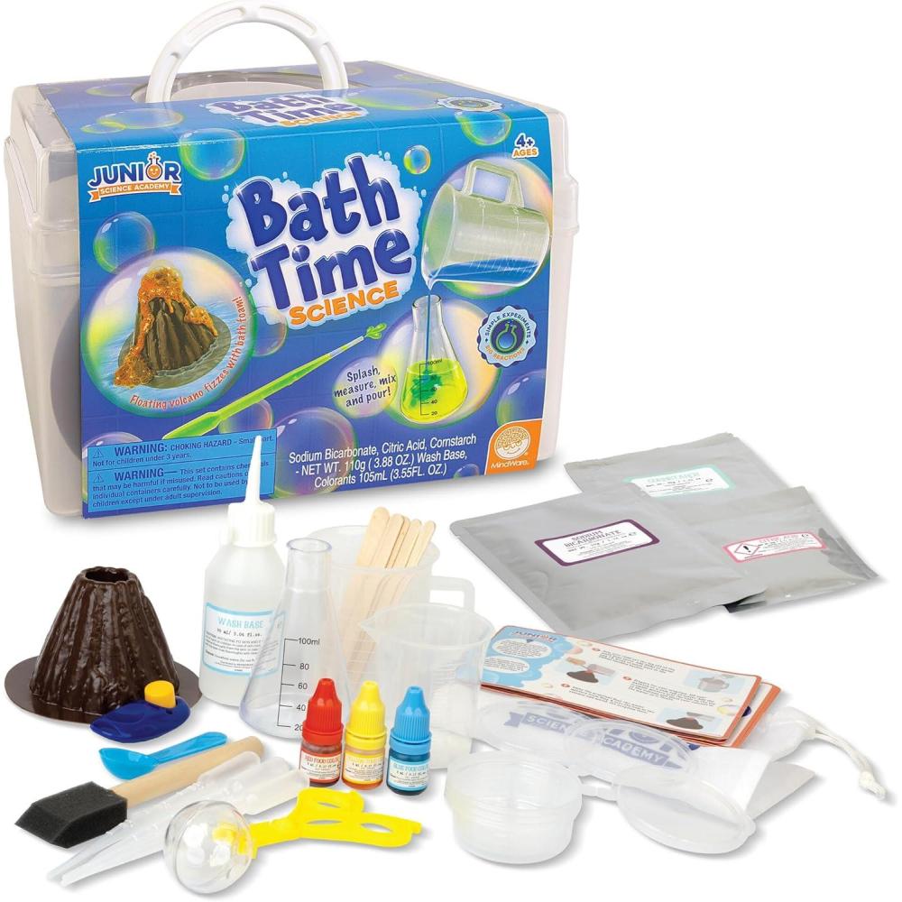 imageMindWare Junior Science Academy Bath Time 5 Amazing Beginning Science Experiments for Kids Ages 4 ampamp Up Boys ampamp Girls Have Fun Learning About Science at Home