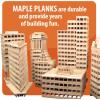 KEVA 63015 Maple 1000 Plank Set with Bin