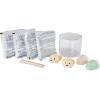 MindWare Crystal Growing Kits: Hedgehogs Bright Colors Set of 2 – Cute DIY Crystal Growing Kits for Kids & Teens – Funky mini Science Experiment in an 9pc kit – Crystals Grow in 24 Hours