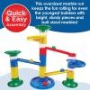MindWare Junior Marble Run – My First Marble Run Set – Toddler Building Game – Marble Maze Toddler Building Toy Set with Oversized Marble Track Pieces and 5 Giant Marbles for Kids 12 Months and Up