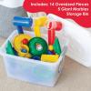 MindWare Junior Marble Run – My First Marble Run Set – Toddler Building Game – Marble Maze Toddler Building Toy Set with Oversized Marble Track Pieces and 5 Giant Marbles for Kids 12 Months and Up