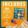 MindWare KEVA 400 Maple Wood Building Planks Set – Building Toy Includes 400 Wooden Blocks, 2 KEVA Balls, and Idea Book – Ages 5+