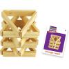 MindWare KEVA Brain Builders Set of 2: Original KEVA Brain Builders and KEVA Brain Builders Junior – Great Addition to STEM Building Toys and Classroom Games – 40 Planks & 70 Puzzles Total