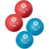 MindWare KEVA Contraptions 4-Pack Lightweight Balls Refill – Replacement Balls for KEVA Plank Building Sets