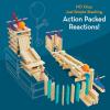 MindWare KEVA Contraptions Reactions Planks Building Toy – 178 KEVA Building Planks (191 Piece Set) – Free-Form Wood Building Set for Kids to Create Their Own Ball Maze – Ages 7 & Up
