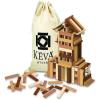 MindWare KEVA Design Woods — Free-Form 3D Builder Kit for Kids, Teens & Adults — Create Your own Architecture Designs with Simple Wood Building Blocks