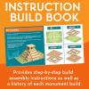 MindWare KEVA Models Monuments – 154 Wooden Building Planks & Step-by-Step Instructions to Build Iconic World Landmarks