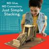 MindWare KEVA Models Vehicles – 154 Wooden Building Planks & Step-by-Step Instructions to Build Iconic Vehicles