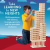 MindWare KEVA Structures 600 Planks – Free-Form 3D Building kit for Kids – Create Your own Architecture Designs with Simple Wood Blocks
