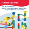 MindWare Marble Run Regular Add-On Set – Expansion Pack for Marble Run Building Toy, 50 Durable Interlocking Pieces, Ages 4 and Up