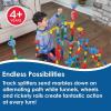 MindWare Mega Marble Run Building Set – 215 Durable Pieces and 40 Marbles – Build, Engineernig and Sceince Toy – Ages 4 and Up