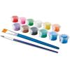 MindWare Paint Your Own Porcelain: Rocket Light with 2 Tea Lights, 12 Paints & 2 Brushes – Creative paintable Pottery Crafts & Gift Kits for Kids