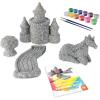 MindWare Paint Your Own Stone Unicorn Garden – Weather-Resistant Garden Rocks Paint Kit for Kids – Includes Paint, Brushes and Instructions – Ages 8 and Up