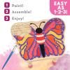 MindWare Paint Your Own Wooden Butterfly Stool