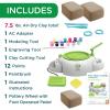 MindWare Pottery Wheel & 7.5 Pounds Air-Dry Clay Pottery Kit – Pottery Wheel for Kids and Beginners – Includes Pottery Wheel & Accessories – Ages 7 and Up