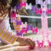 MindWare Q-BA-Maze: Sparkle Builder Set – Glitter & Pink Free-Form Marble-Run Mazes for Boys & Girls – Exciting Building Toys That Kids, Teens & Adults can Enjoy Together