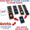 MindWare Qwirkle Rummy Card Game – Strategy Games for Adults and Family – Fun Family Games & Party Games for Adults – Match Shapes & Colors, Score Qwirkles to Win – Ages 8 and Up