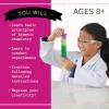 MindWare Science Academy Lava Lip Gloss Lab – 33 Piece Lip Gloss Making Kit – Make 3 DIY Lip Glosses