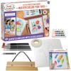 MindWare Creative Watercolor for Two Paint Set, Guided Video Art Kit with Brushes, Paints and Paper for Shared Painting, Creative Art Activity for Kids Ages 8 and Up, Art Gift for Kids