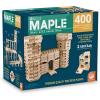 MindWare KEVA 400 Maple Wood Building Planks Set – Building Toy Includes 400 Wooden Blocks, 2 KEVA Balls, and Idea Book – Ages 5+