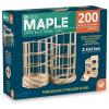 MindWare KEVA Maple 200 Plank Wooden Building Blocks Set – Free-Form 3D Structure Building Set for Kids