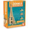 MindWare KEVA Models Monuments – 154 Wooden Building Planks & Step-by-Step Instructions to Build Iconic World Landmarks