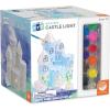 MindWare Paint Your Own Porcelain: Castle Light with 2 Tea Lights, 14 Paints, 2 Brushes & Painting Guide – Creative Paintable Pottery Crafts & Gift Kits for Kids