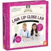 MindWare Science Academy Lava Lip Gloss Lab – 33 Piece Lip Gloss Making Kit – Make 3 DIY Lip Glosses