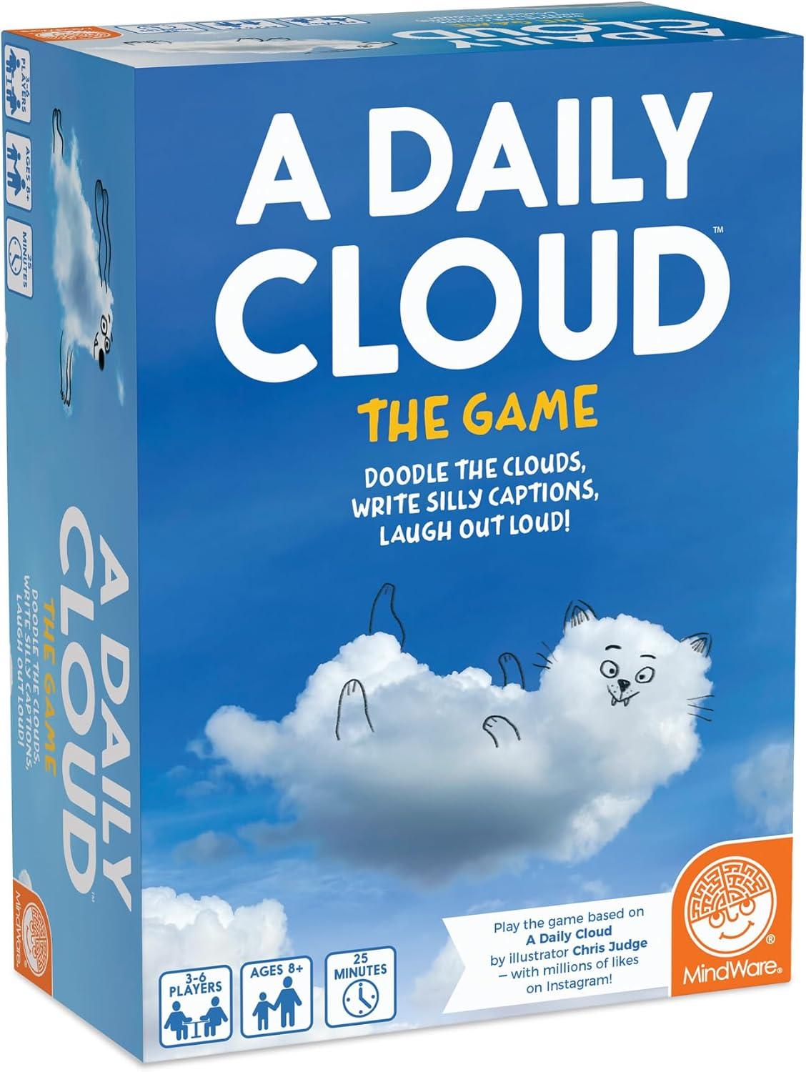 imageMindWare A Daily Cloud Family Game Fun Drawing ampamp Caption Card Game for Kids Teens ampamp Adults Family Game Night Boosts Creativity ampamp Storytelling Ages 8 36 Players 25Minute Gameplay