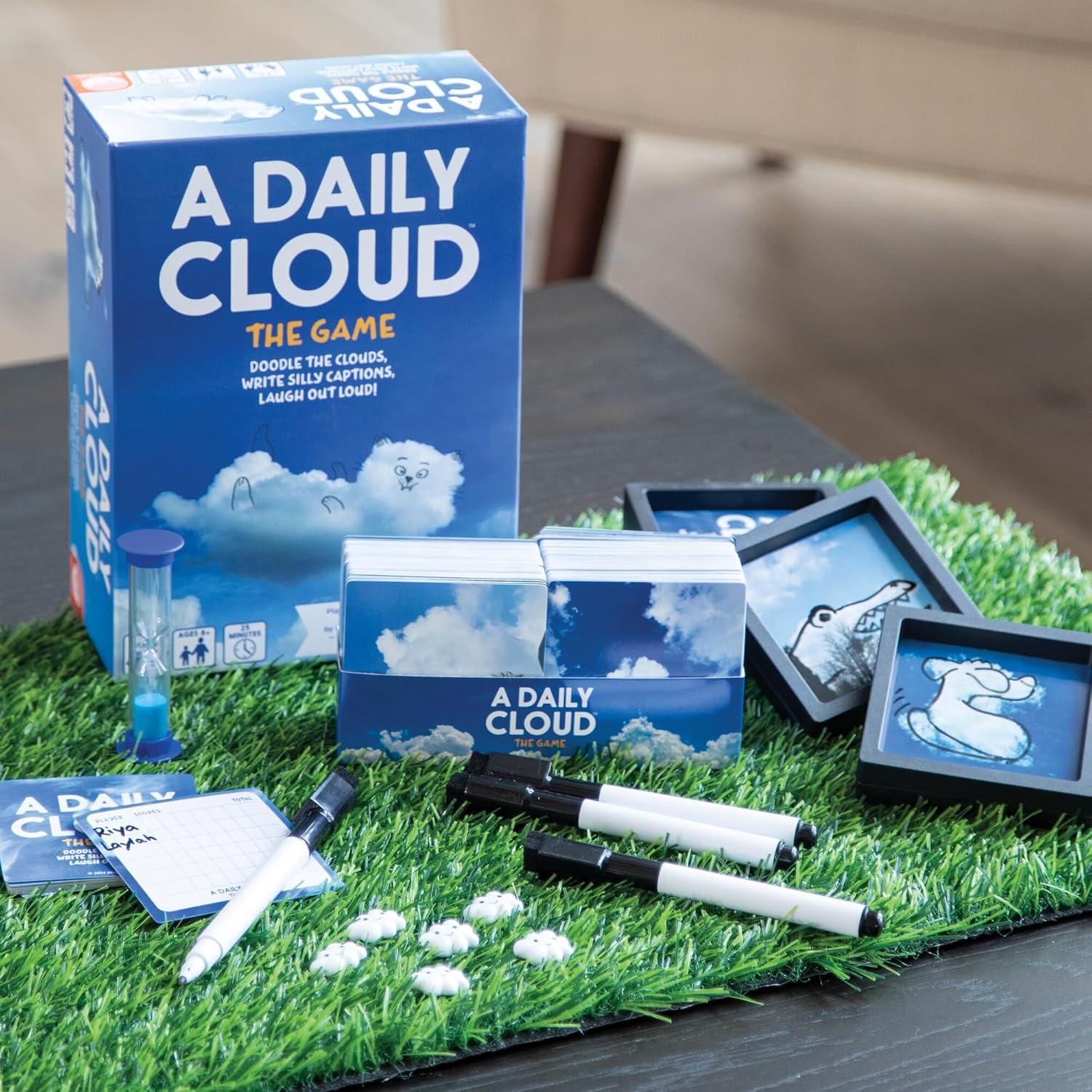 imageMindWare A Daily Cloud Family Game Fun Drawing ampamp Caption Card Game for Kids Teens ampamp Adults Family Game Night Boosts Creativity ampamp Storytelling Ages 8 36 Players 25Minute Gameplay