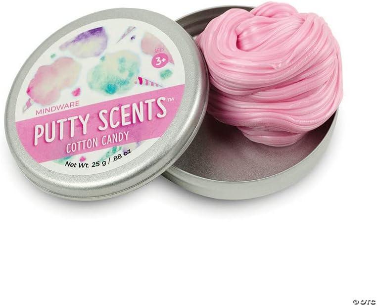 imageMindWare Putty Scents Series 1 Variety Pack Scented Sensory Putty with Stretch and Smash Texture Bulk 36 Tin Assortment for Kids Ages 3 Classroom Rewards and Party Favor Gifts