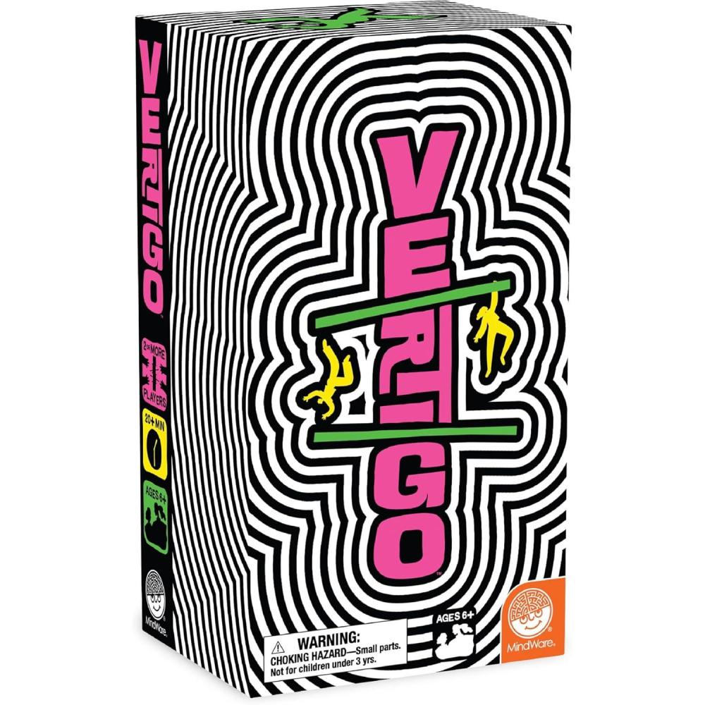 imageMindWare Vertigo Game Thrilling Family Suspend and Strategy Challenge with Balancing Beams Vertigoers and Surprise Battle Rounds Ages 6 2 Players