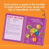 MindWare Best You Krafty Kitchen Snacks Kit, Kids Cooking and Snack Prep Set with Games and Recipes, Hands On Food Exploration Activity for Kids Ages 5 and Up, Healthy Eating Play Kit
