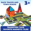 MindWare Flip Formers: Roads – Transform Your Existing Magnetic Building Tiles with These Foil Tile Toppers