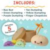 MindWare Foodie Fidgets Squishy Bao Bun and Dumplings Fidget Toys