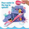 MindWare Mermaid Color Splash Water Park Bathtub Playset – Interactive Bath Toys with Color Changing Mermaid Doll Figures – Gift for 3 Year Olds and Up